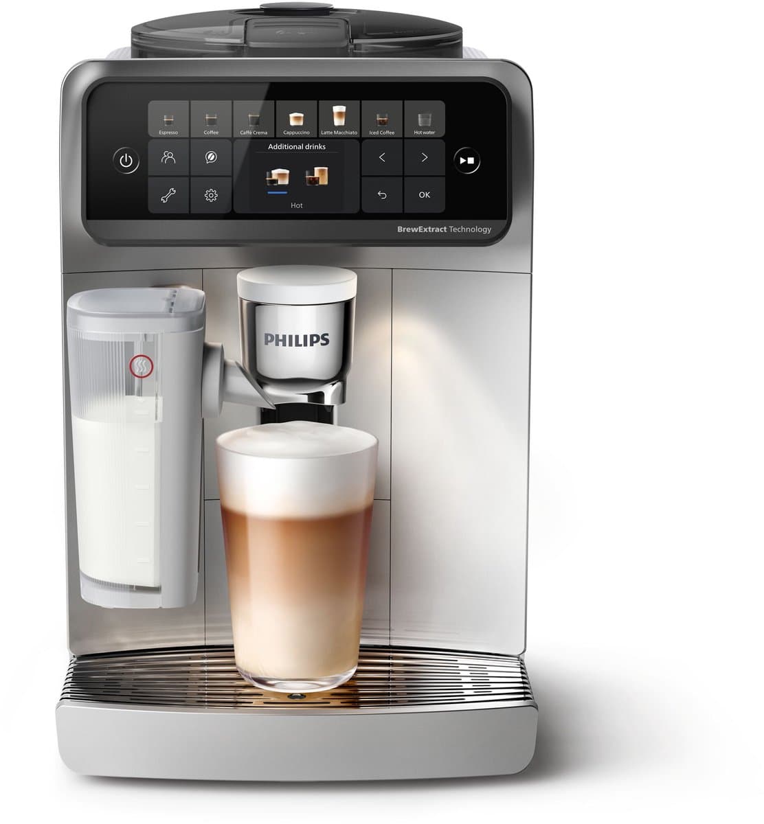 Philips Café Aromis 6000-serie Espressomachine - 25+ Warme & Koude Dranken - LatteGo Pro melksysteem - Koffiemachine met Bonen - Volautomatisch - EP6551/30 — afbeelding 1