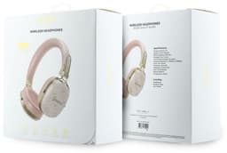 Guess Bluetooth koptelefoon - 4G-design met metalen logo - Roze — thumbnail 4