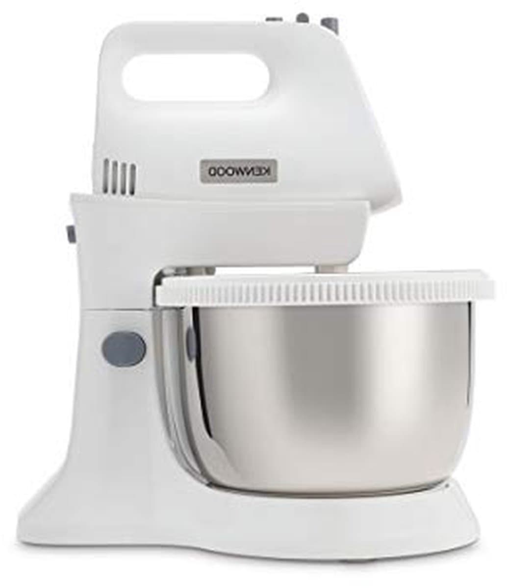 Keukenmixer met kom - Handmixer - Bakken en kneden - Krachtige 450W motor - 3.4 Liter kom - Wit — afbeelding 1