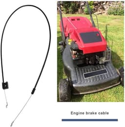 Motorremkabel 1295mm - Compatibel met Mountfield 45HP/45PD - Kabelmouw 1092mm - Metaal - Zwart - Vervangingskabel voor grasmaaier - Grasmaaierkabel — thumbnail 3