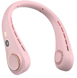 Nekventilator Roze – Draagbare Bladloze Ventilator voor Vrouwen – Handsfree Hals Ventilator met 5 Snelheden en LED Display — thumbnail 1