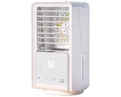 Luchtkoeler - USB - 3 ventilatorsnelheden - 120° oscillatie.