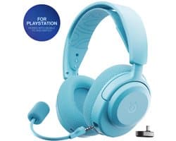 SteelSeries Arctis Nova 3P Wireless - Draadloze Gaming Headset - PlayStation - Aqua