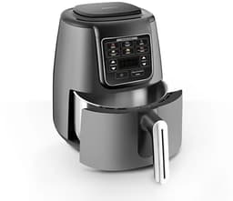Karaca Air Pro Cook Koz Steel - XL Airfryer – 4L – 1550W – RVS 304 Binnenpan – Space Grey — thumbnail 5