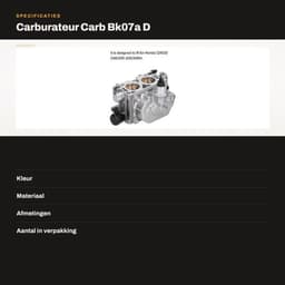 Carburateur Betrouwbare Vervanging - Carburateur Synchronisatie Set - Carburateur Afstelgereedschap - Hoogwaardig Aluminium - Eenvoudig te Installeren - Grasmaaier Carburateur — thumbnail 3