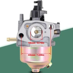 Carburateur - Grasmaaier onderdelen - Inclusief bougie en brandstoffilter - Voor Mountfield modellen - Perfect voor onderhoud en vervanging — thumbnail 4