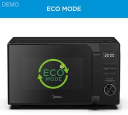 Midea MM20CF2EBK - Magnetron - 20L - 700 W - Zwart — thumbnail 4