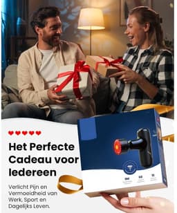 SP® Masage Gun - Draagbaar Mini-Massagepistool - Massagepistool Voor Herstel Bij Spierpijn - Zwart - 14cm x 11cm x 5cm — thumbnail 5