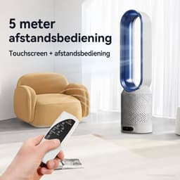 Parasha Nova Ventilator - Bladloze ventilator met ijsnevelkoeling - Elektrische Ventilator Luchtzuiverende Circulatie Torenventilato — thumbnail 3