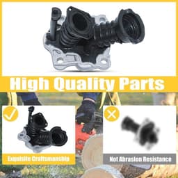 Cilinderpakking kit geschikt voor Husqvarna 445 en 450E kettingzagen met intake manifold inlaatbuis voor optimale afdichting en duurzaamheid — thumbnail 2