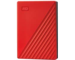 Western Digital My Passport - Externe harde schijf - 4 TB Rood