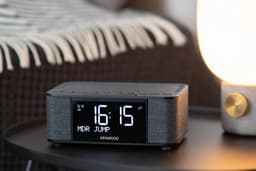 Kenwood CR-ST55DAB – Compacte DAB+ wekkerradio met Bluetooth, USB en verrassend krachtig stereogeluid - Zwart — thumbnail 4