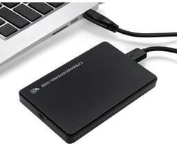 Geen demontage nodig USB 3.0 harde schijfbehuizing - harde schijf extern - harde schijf - USB 3.0 harde schijfbehuizing - 12*7,6*1,3 cm - Zwart - ABS — thumbnail 5