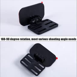 SnelShoppen - 2 Stuks Achteruitkijkcamera Houder, Zelfklevende Backup Camera Steun voor Dashcam, Makkelijk te Installeren en Compact — thumbnail 2