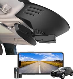 SnelShoppen - 4K+1080P Dashcam Auto Voor en Achter met OEM-Look voor Volvo XC40 2019-2022, Loop-opname, G-sensor, WiFi & App, 128 GB — thumbnail 1