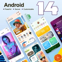 OUKITEL C57 PRO Mobiele Telefoon met 128 GB Opslag, 4300 mAh Accu, Android 14, 6,52 duim HD-scherm — thumbnail 2