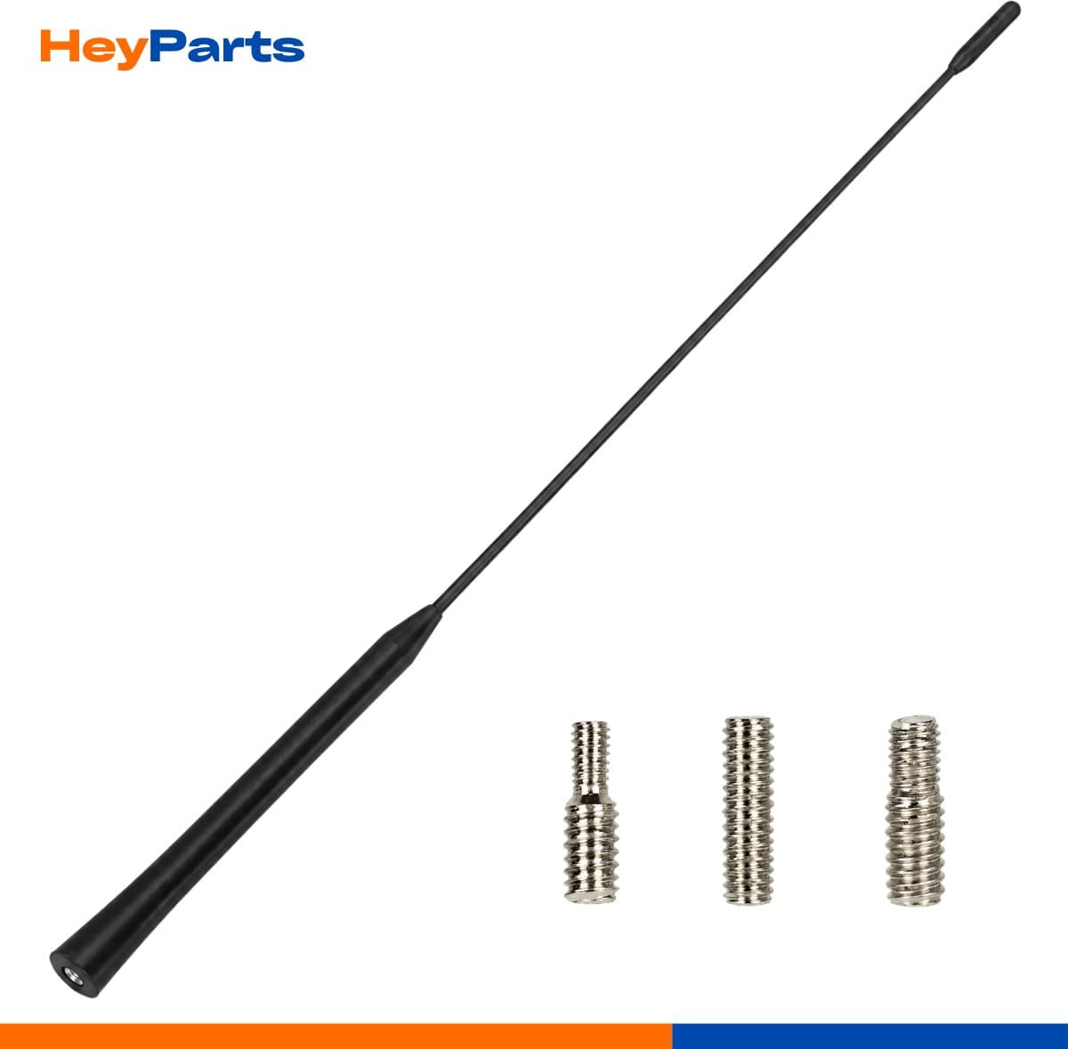 HeyParts - Antennespriet 41CM - Auto Antenne - Inclusief Schroeven - Past Altijd — afbeelding 1