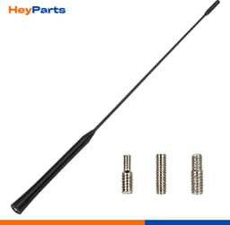 HeyParts - Antennespriet 41CM - Auto Antenne - Inclusief Schroeven - Past Altijd — thumbnail 1