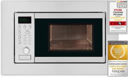 Inbouw Magnetron - Oven Met Grill - Snel Eten Bereiden - 1000W Grillfunctie - 20 Liter Inhoud - Inoxlook — thumbnail 1