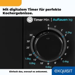 Magnetron - Oven Verwarmer - Eten Opwarmen - Compact Ontwerp - 20 liter - Zwart — thumbnail 2