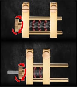 Viool Cello Randklem - Instrument Reparatie Klem - Instrumenten Repareren - Messing Constructie - Verstelbare Druk - Messing — thumbnail 5