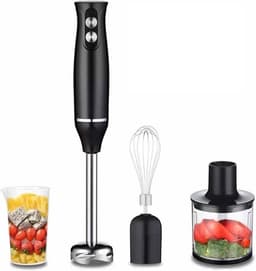 Elektrische Keukenmixer - Handmixer Deegmixer - Ingrediënten Verwerken - 4-in-1 Multifunctioneel - 500W - One Color — thumbnail 4