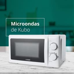 Magnetron - Keukenapparaat - Snel opwarmen - Ontdooi functie - 20 liter inhoud - Wit — thumbnail 4