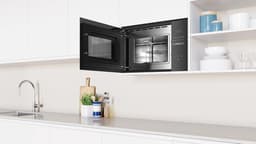 Inbouw Magnetron - Elektrische Oven - Snel Eten Bereiden - Aqualisis Reiniging - 38 cm - Zwart — thumbnail 5