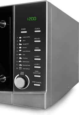 Grill Magnetron - Oven Combinatie - Snel Koken - Grote Inhoud - 34 Liter - Grijs — thumbnail 5