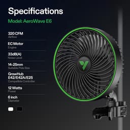 Ventilator Hangend- Clip-on Ventilator - Set van 2 - 2 Stuks - Smart App - Airco — thumbnail 2
