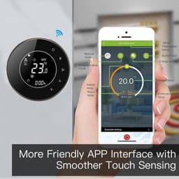 Programmeerbare Wi-Fi Thermostaat met Touchscreen - Afstandsbediening via Smartphone, Compatibel met Alexa en Google Home — thumbnail 5