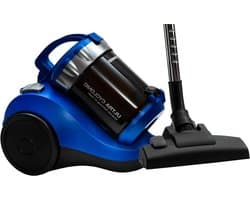 Stofzuiger Zonder Zak - Cilinderstofzuiger Eco - Grondig Schoonmaken - Dubbele Filtratie - 1.5 liter - Blauw