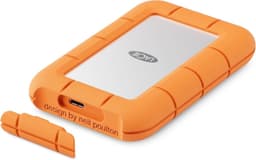 Externe SSD - Draagbare Opslag - Bestanden Overzetten - Stof en Waterbestendig - 500 GB - Oranje — thumbnail 3