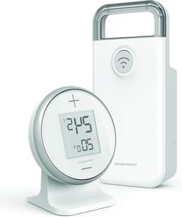 Slimme Thermostaat - Woonkamer Bediening - Energie Besparen - Afstandsbediening Via App - 12 x 55 cm - Wit — thumbnail 1