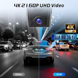SnelShoppen - 4K Dashcam voor BMW 5 7 Serie 2018-2023, 2160P UHD, Wifi, G-sensor, Loopopname, OEM Autocamera met Plug & Play, 64 GB Kaart — thumbnail 2