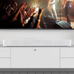 MEDION P61155 2.0 soundbar met Bluetooth (incl. afstandsbediening, touchbediening, HDMI (ARC), AUX, optische ingang, 2 x 30 W RMS) wit — thumbnail 2