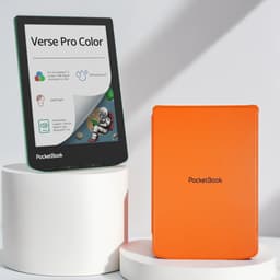 PocketBook Verse Pro Color e-reader Sage Glow – 6 inch – 16 GB – waterdicht + Oranje hoesje – voordeelbundel — thumbnail 1