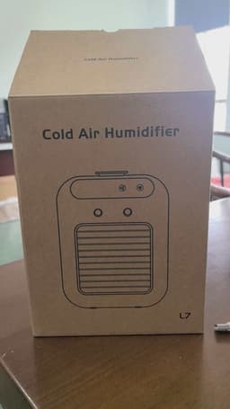 Mini Persoonlijke Watergekoelde Luchtkoeler Compacte Mini Air Cooler voor Thuis en Kantoor — thumbnail 3