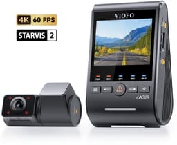 VIOFO A329S IR 2CH - Dashcam - 4K 60fps - 2K Infrarood Interieurcamera - Sony STARVIS 2 - 210° Beeldhoek - WiFi 6 - GPS — thumbnail 1