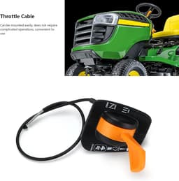 Throttle Cable Vervangingskabel - Geschikt Voor John Deere LA102 LA105 LA115 X110 X120 - Betrouwbare werking - ShopVlot — thumbnail 2