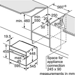 Bosch CFA634GS1 - Serie 8 - Inbouwmagnetron — thumbnail 2