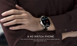 DrPhone SW14 Instinct - 4G Smartwatch Telefoon - Always On Scherm - GPS + WiFi - Stappenteller - Android 7.0 - Sim - 1GB Ram / 16GB Opslag — thumbnail 5