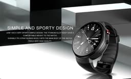 DrPhone SW14 Instinct - 4G Smartwatch Telefoon - Always On Scherm - GPS + WiFi - Stappenteller - Android 7.0 - Sim - 1GB Ram / 16GB Opslag — thumbnail 4