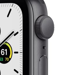 Apple Watch SE 2021 - Smartwatch dames en heren - 40mm - Spacegrijs — thumbnail 4