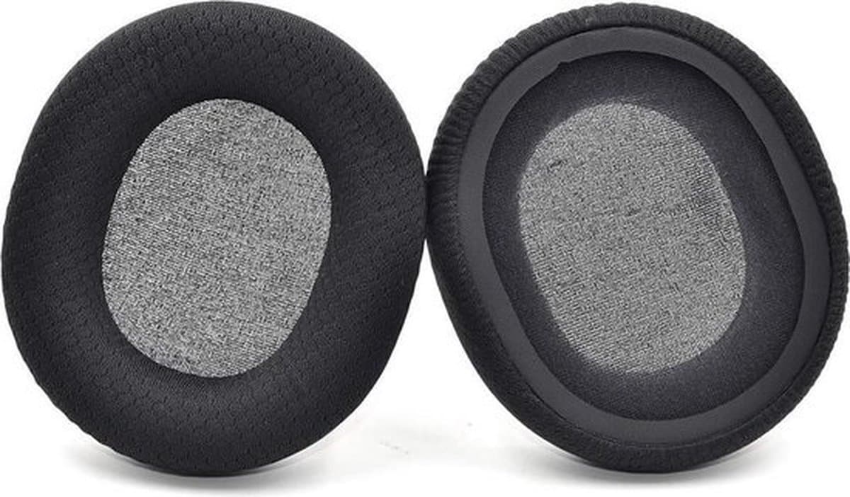 Oorkussens geschikt voor Steelseries Arctis 1/3/5/7/7P/7X/9/9X Pro (Wireless) - 2 Stuks - Zacht Schuim - Zwart — afbeelding 1