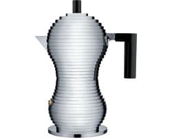 Alessi Percolator Pulcina - MDL02/3 B - Zwart - 3 kops - door Michele De Lucchi