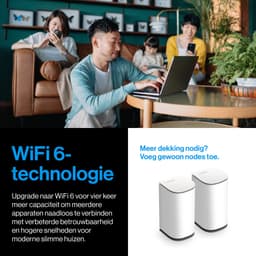 Linksys Velop Micro 6 Dual-band (2.4 GHz / 5 GHz) Wi-Fi 6 (802.11ax) Wit 4 Intern — thumbnail 3