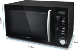 Esperanza COCINERO Black Combination microwave Countertop 20 L 1200 W — thumbnail 3
