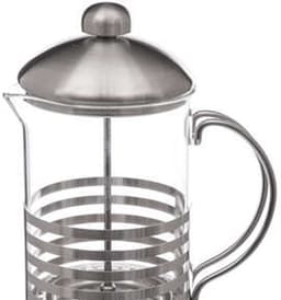 5Five Cafetiere French Press koffiezetter - koffiemaker pers - 800 ml - glas/rvs - Koffiezetapparaat voor verse koffie - 16 x 12 x 22 cm — thumbnail 2