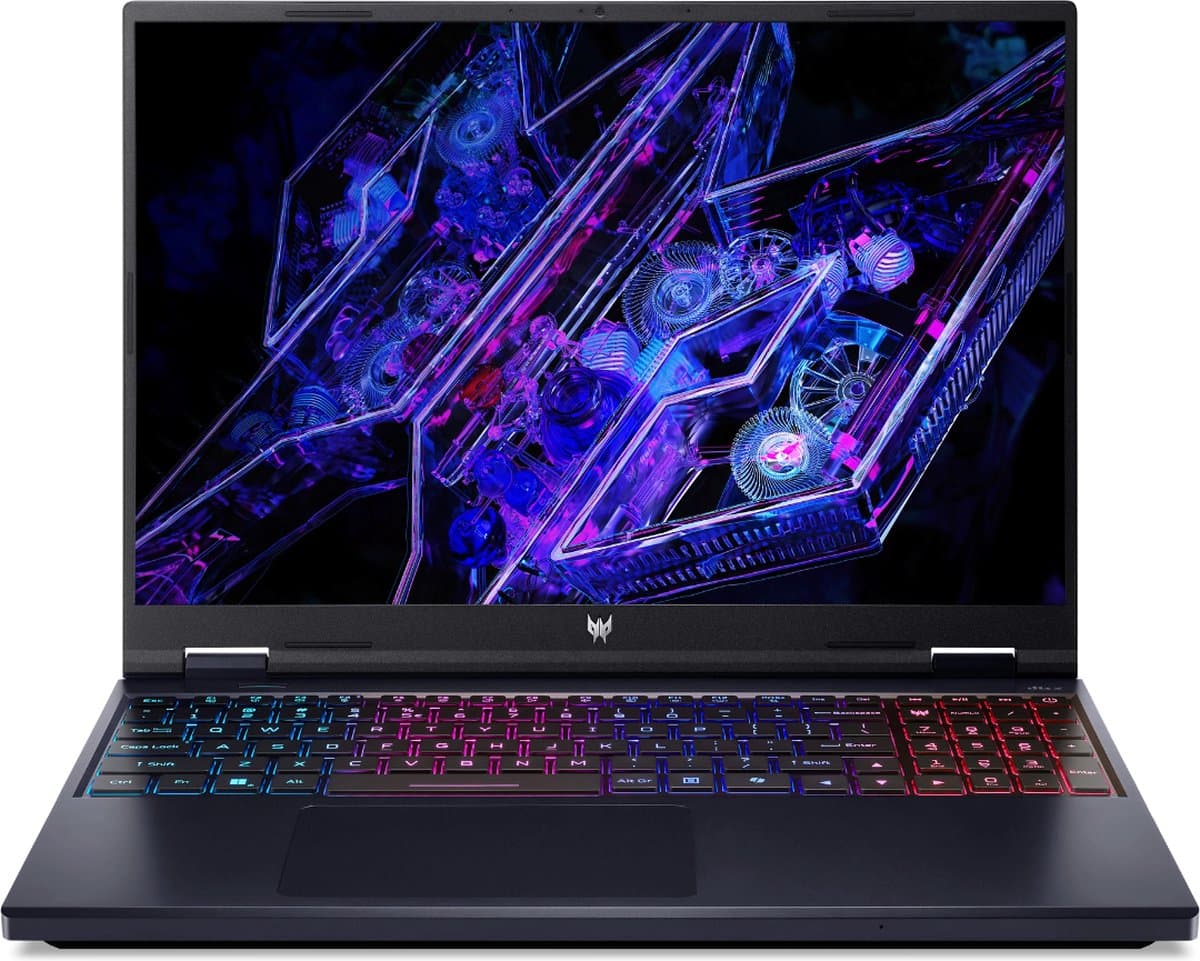 Acer Predator Helios Neo 18 PHN18-71-9684 Intel® Core™ i9 i9-14900HX Laptop 45,7 cm (18") WQXGA 32 GB DDR5-SDRAM 1 TB SSD NVIDIA GeForce RTX 4070 Wi-Fi 6E (802.11ax) Windows 11 Home Zwart — afbeelding 1